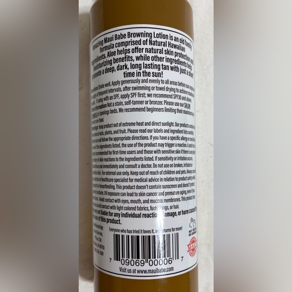 Maui Babe Browning Lotion - Picture 4 of 5